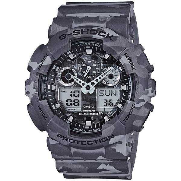 معرفی برند کاسیو - ساعت مچی جی شاک مدل GA-100CM-8ADR