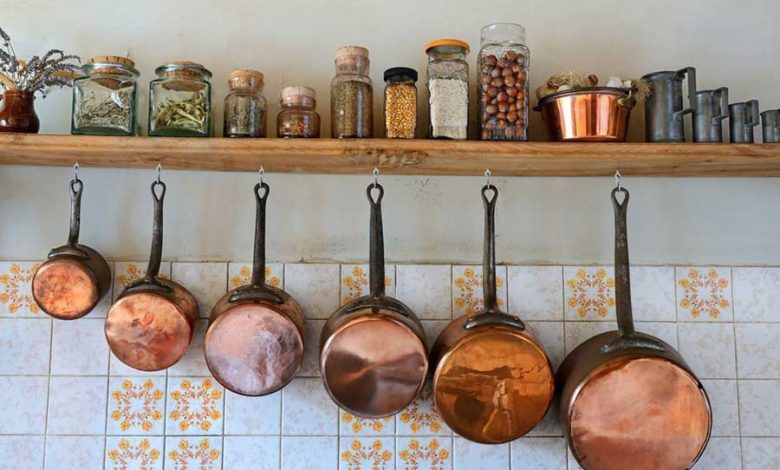 ظروف مسی برای پذیرایی