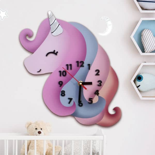 ساعت دیواری کودک ارزان - 12