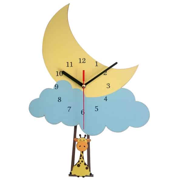 ساعت دیواری کودک ارزان - 20