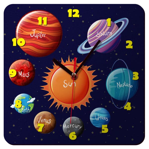 ساعت دیواری کودک ارزان - 9